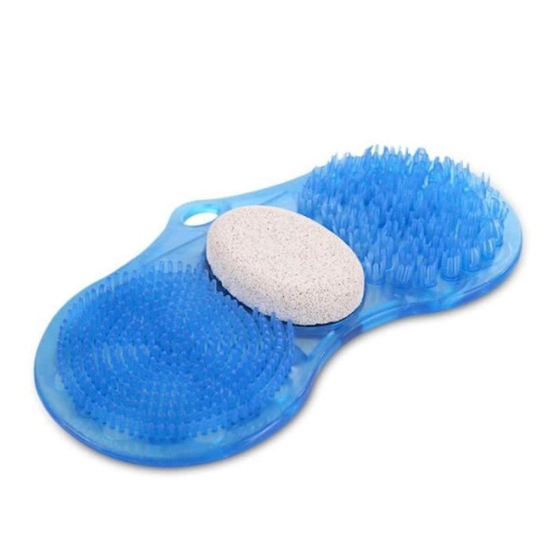 Tapis lave-pieds avec pierre ponce