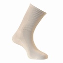 CHAUSSETTE  DIABETIQUE BEIGE  T41/43