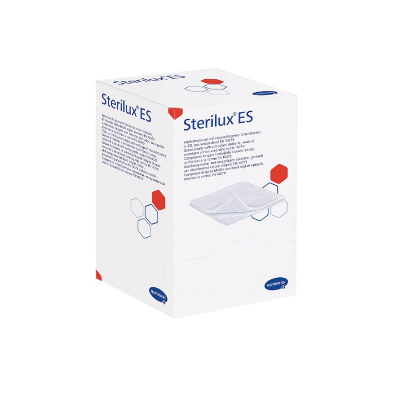 Compresses de Gaze Stérilux ES stériles - 7.5 x 7.5 cm