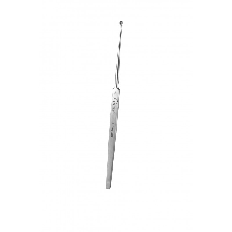 Curette Fine Pleine pour Dermatologie