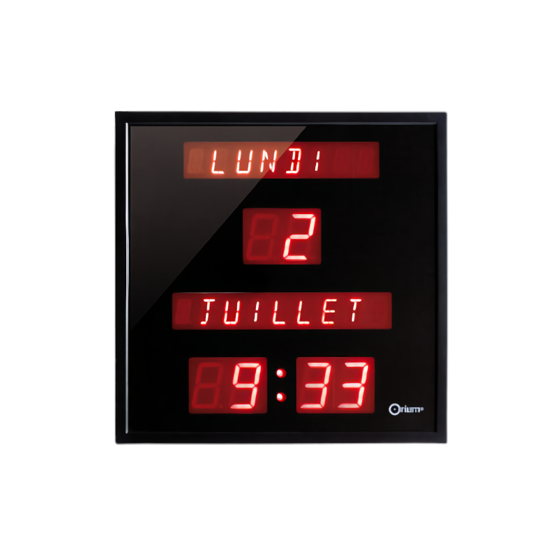 Horloge Calendrier Digitale ORIUM