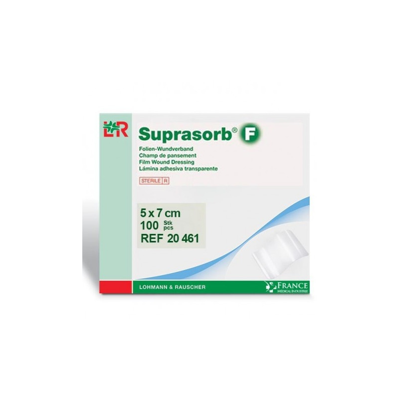 SUPRASORB FILM - 5 x 7cm - Boîte de 100