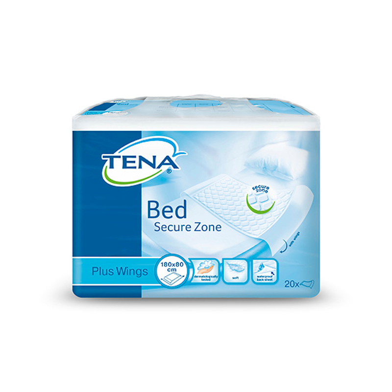TENA Bed Plus Wings 80 x 180cm - Bordable