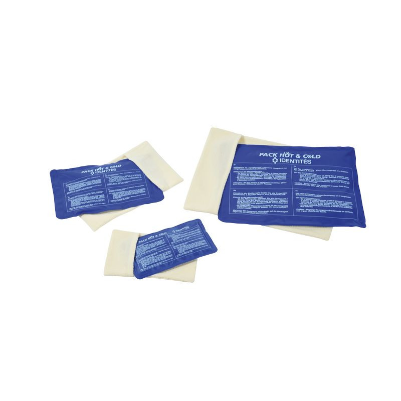Hot-cold compress with cover