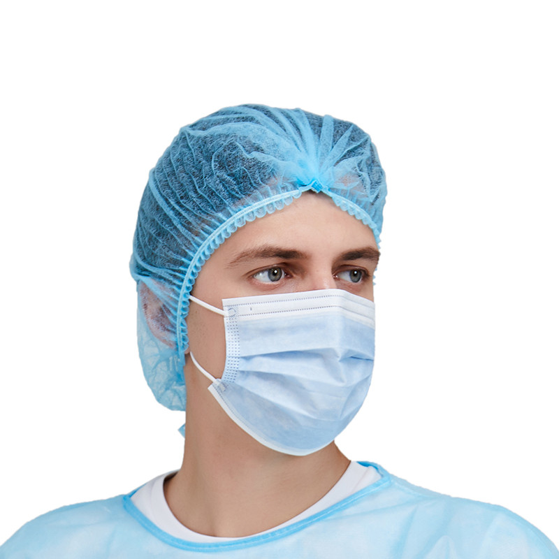 Packung mit 100 Einweg-Clipkappen – Vliesstoff