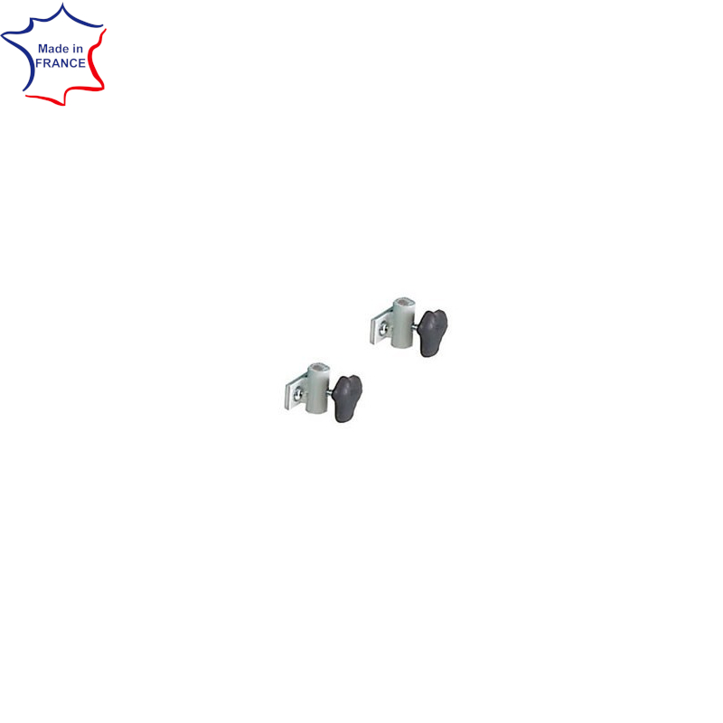 Jeu étaux ø14 mm CARINA pour divan examen gamme SIMPLEX et ECOMAX