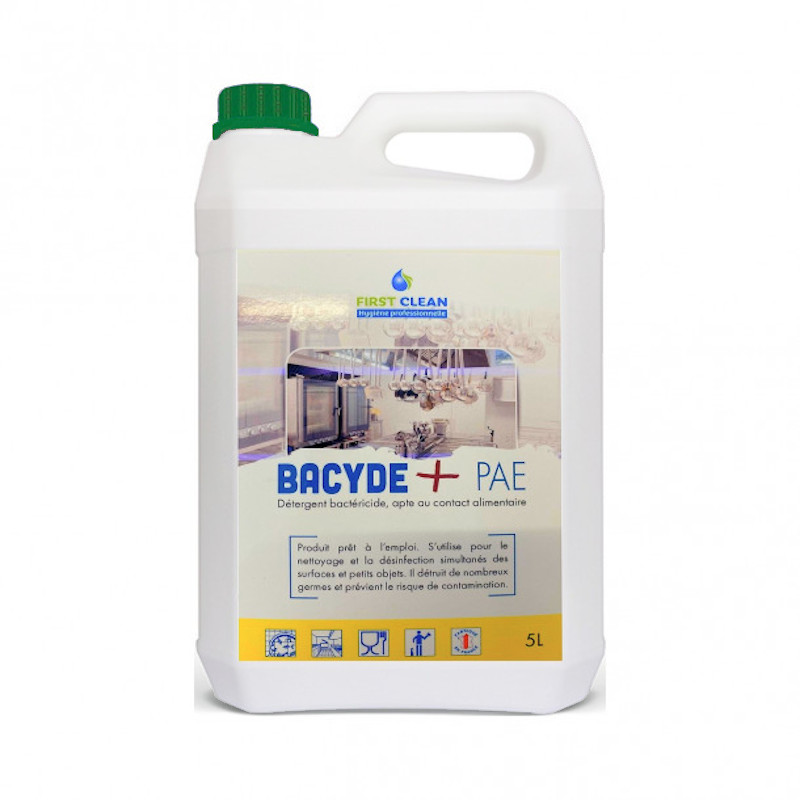 Détergent Désinfectant Bacyde First Clean 5 L
