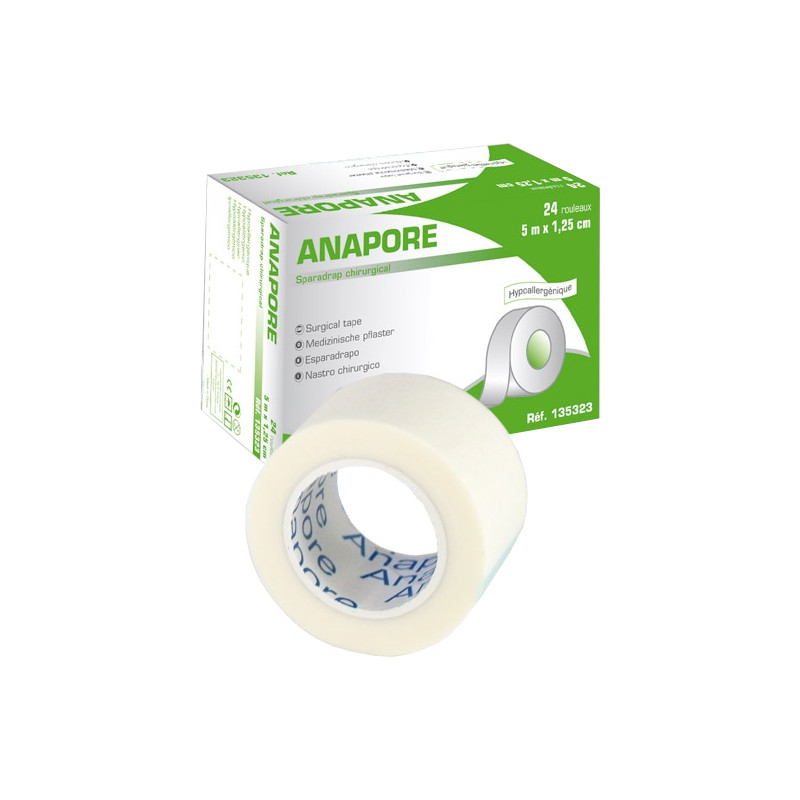 Sparadrap Chirurgical ANAPORE - Boite de 24