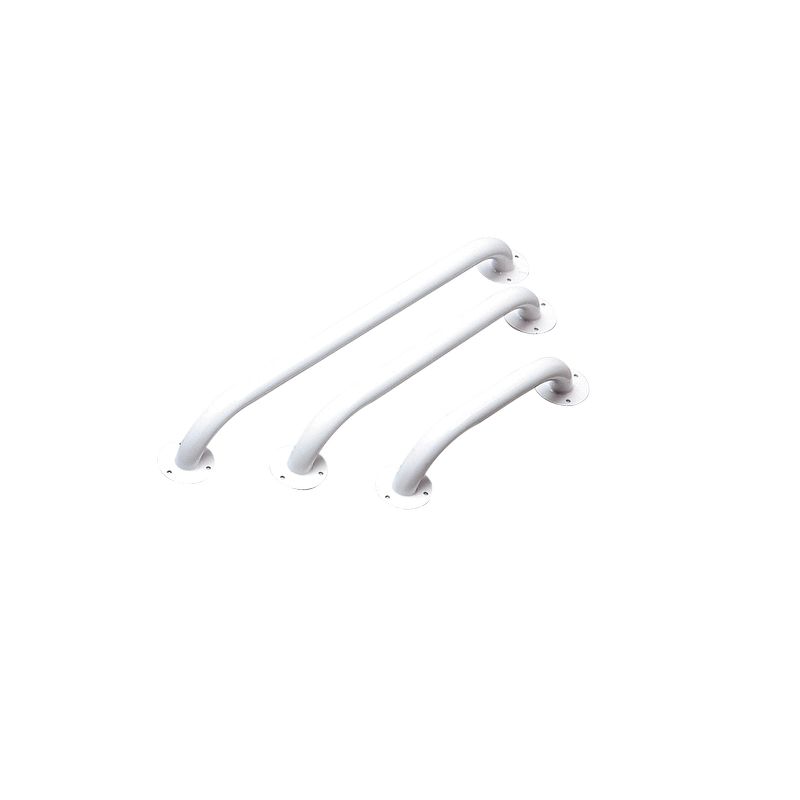 Barre Appui Acier Époxy Blanc