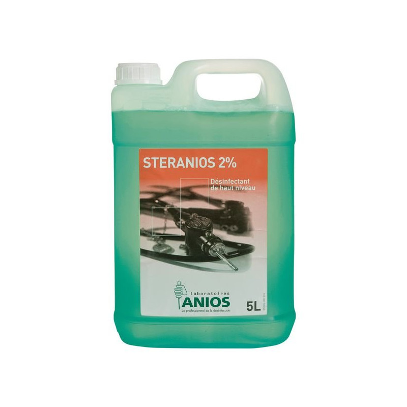 Désinfectant de Haut Niveau STERANIOS 2% - 5L