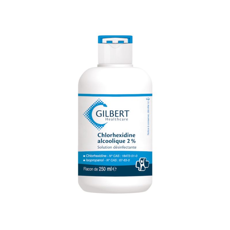 Chlorhexidine Alcoolique Incolore GILBERT - 250 ml