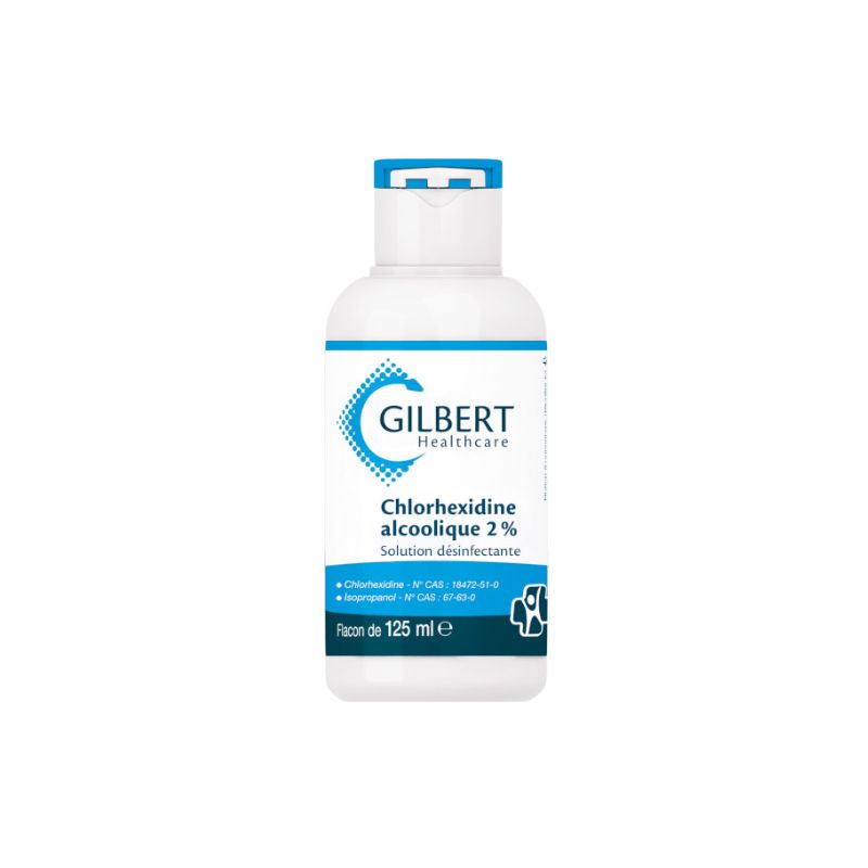 Chlorhexidine Alcoolique Incolore GILBERT - 125 ml