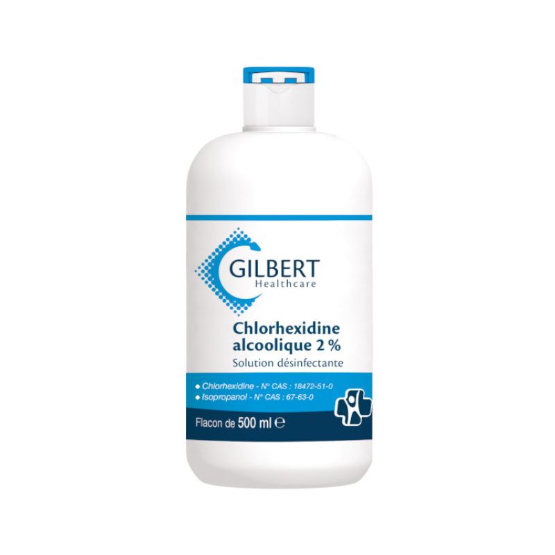 Chlorhexidine Alcoolique Incolore GILBERT - 500 ml