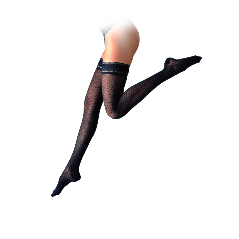 SIGVARIS Bas de Contention Audace Motif Résille - Classe II