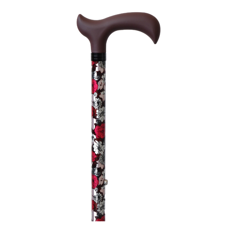 Colored Steel Walking Cane