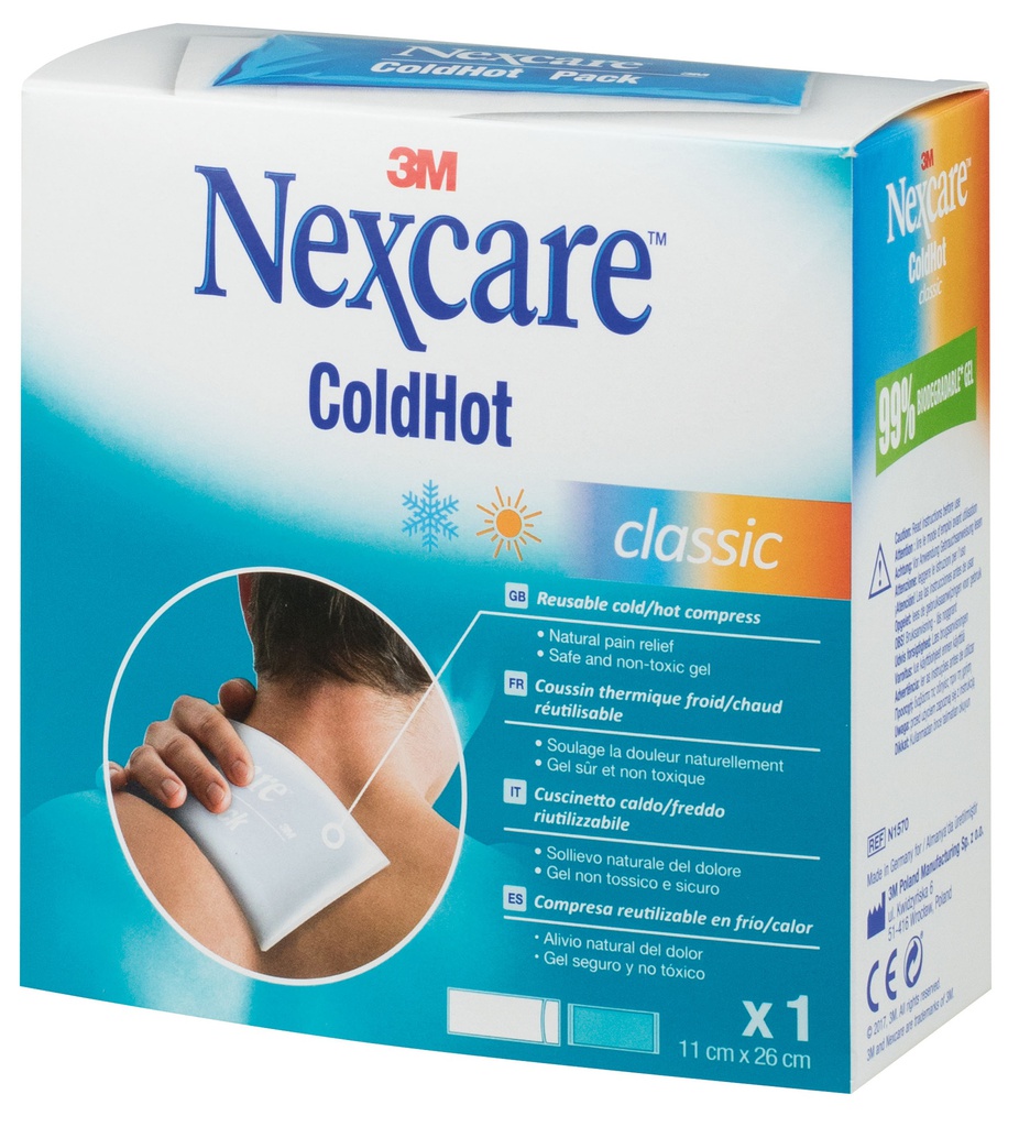 COMPRESSE NEXCARE COLD HOT CHAUD/FROID  26x11cm