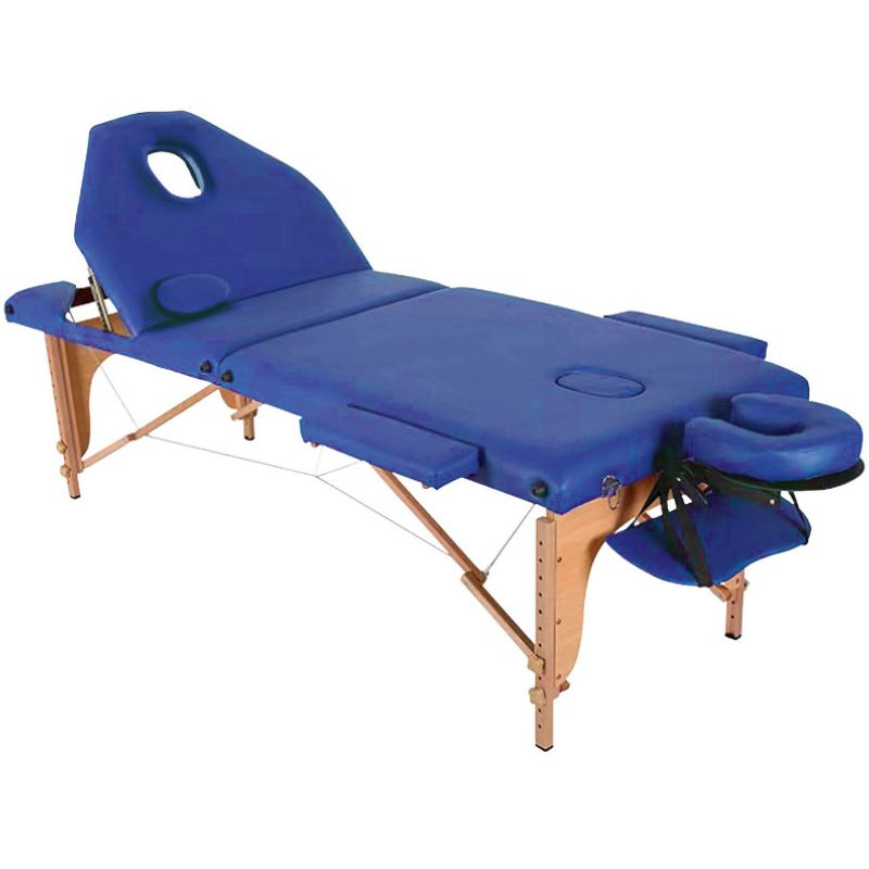 Table pliante en bois LETTI - Bleu