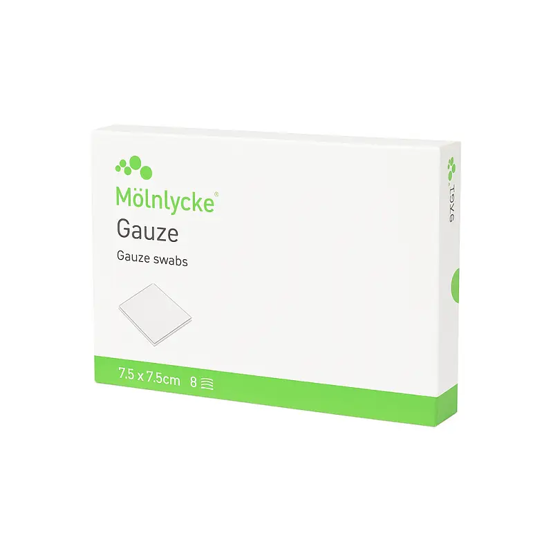 Gauze 7,5 cm x 7,5 cm 
