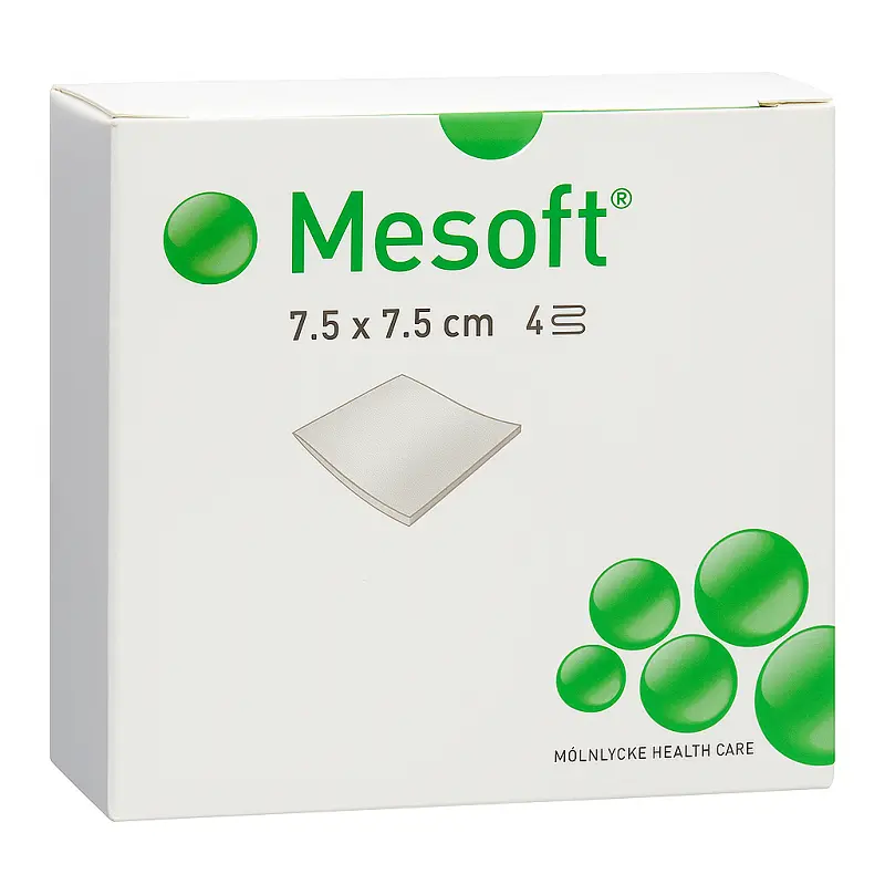 Mesoft 7,5 cm x 7,5 cm (boite de 100)