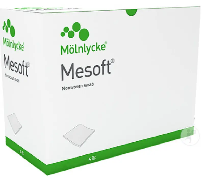 Mesoft 10 cm x 10 cm  (boite de 100)