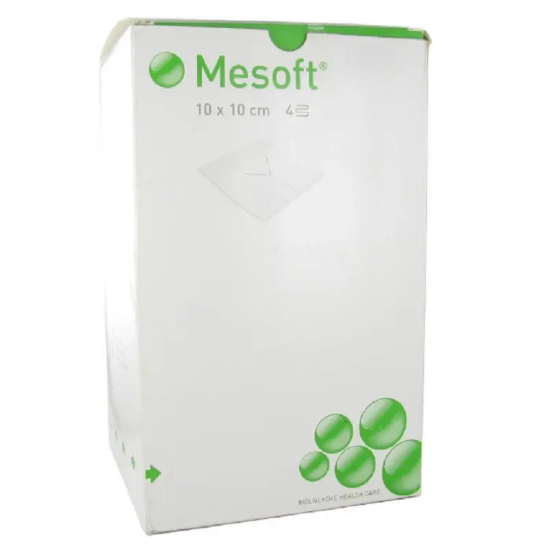 Mesoft 10 cm x 10 cm (50 sachets de 2)