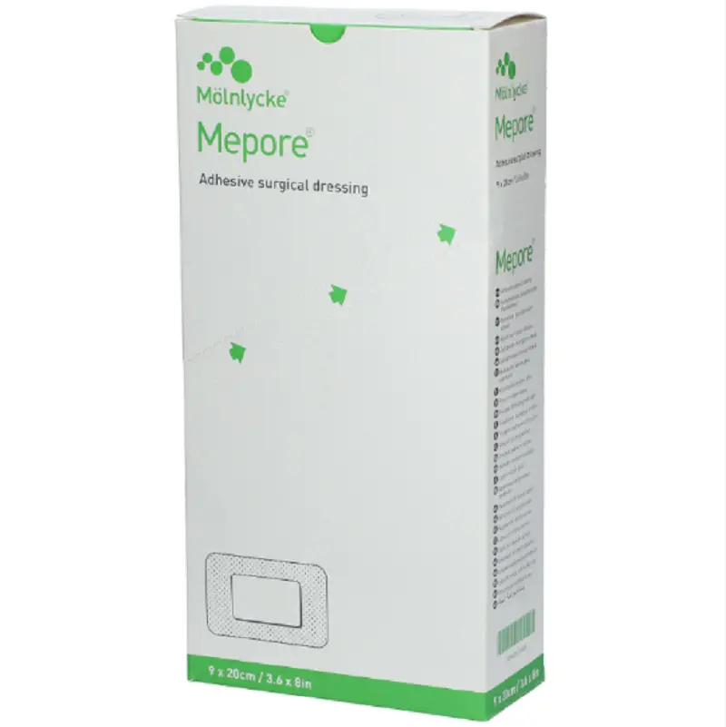 Mepore 9 cm x 20 cm (compresse : 4,5 cm x 15 cm)