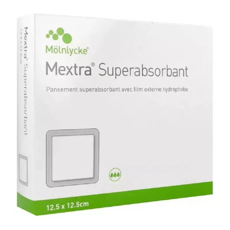 Mextra Superabsorbant 12,5 cm x 12,5 cm 
