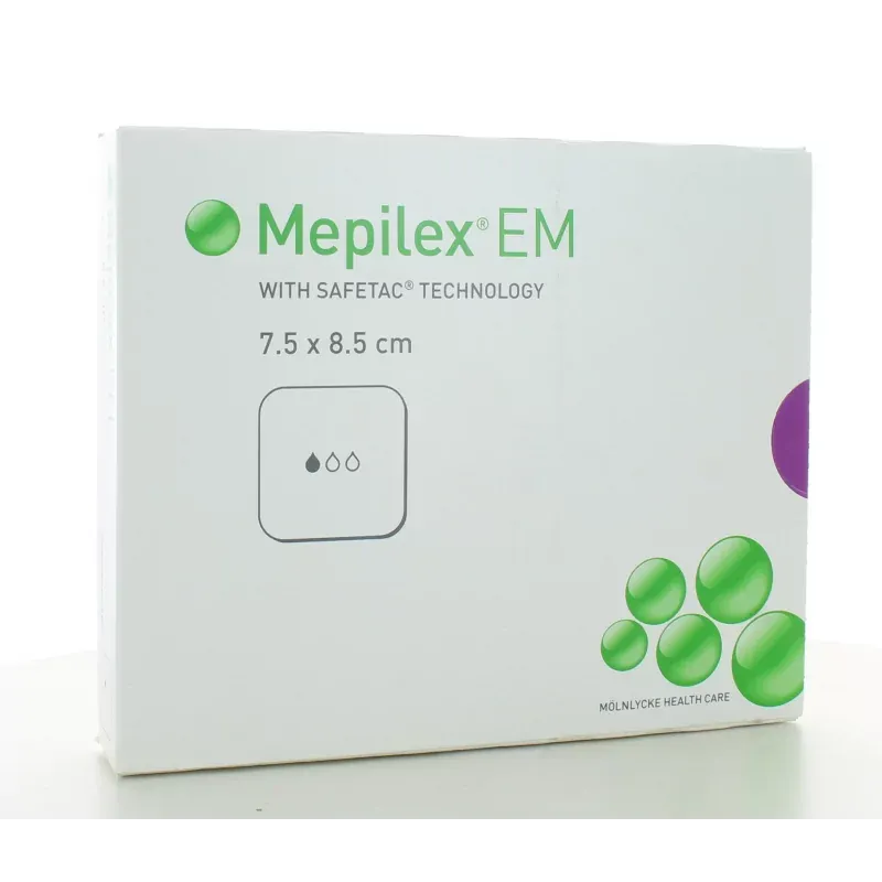 Mepilex e.m. 7,5 cm x 8,5 cm 