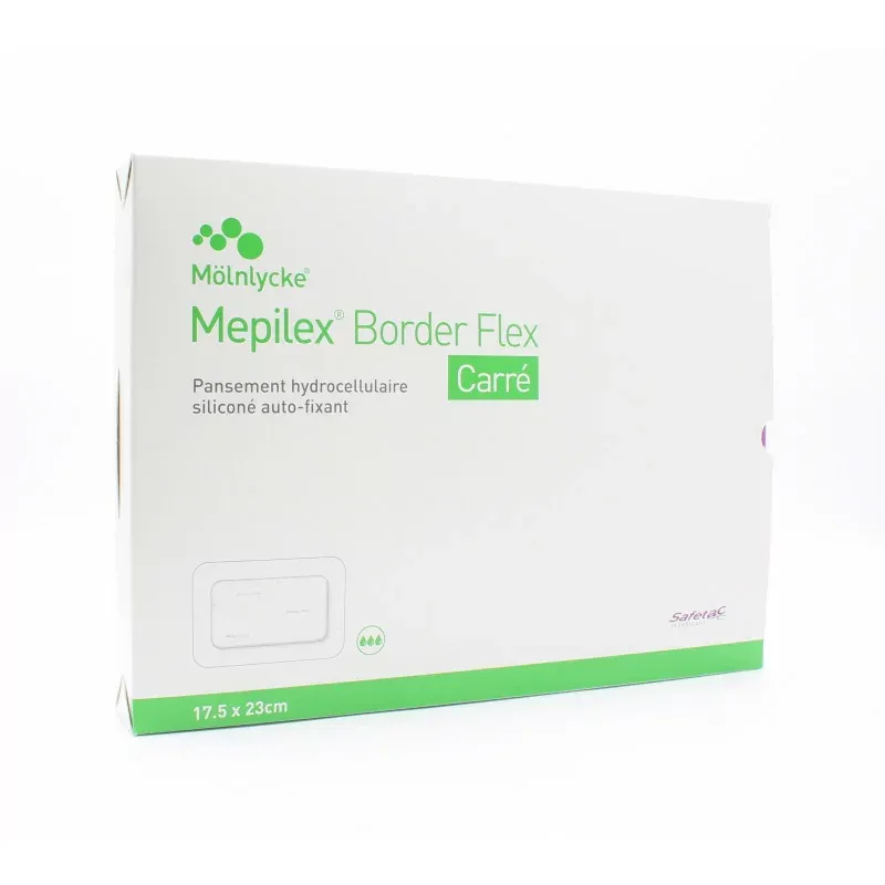 Mepilex Border Flex Carré 17,5 cm x 23 cm 