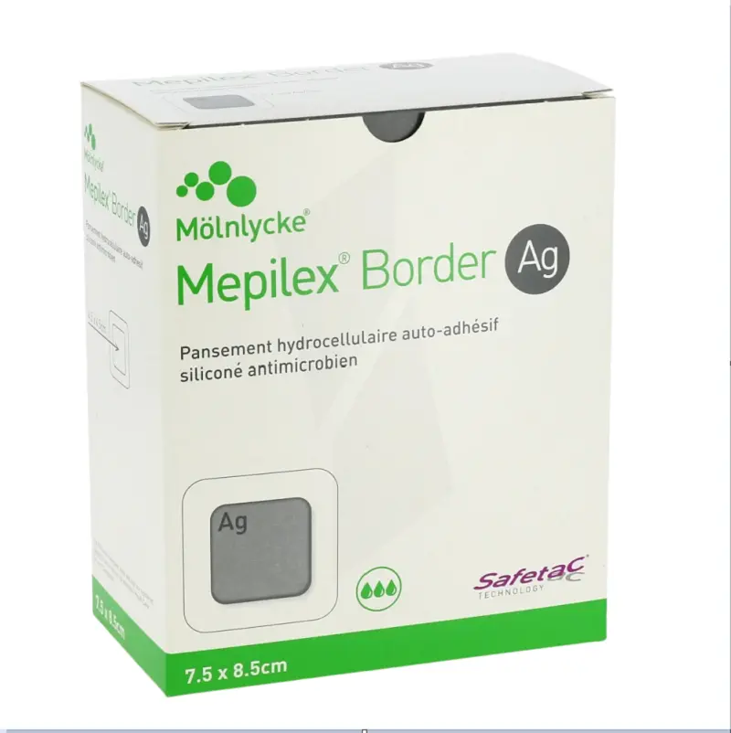 Mepilex Border Ag 7,5 cm x 8,5 cm 