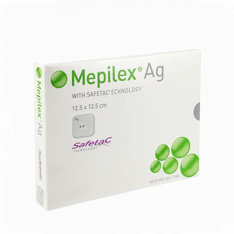 Mepilex Border Ag, 12,5x12,5cm
