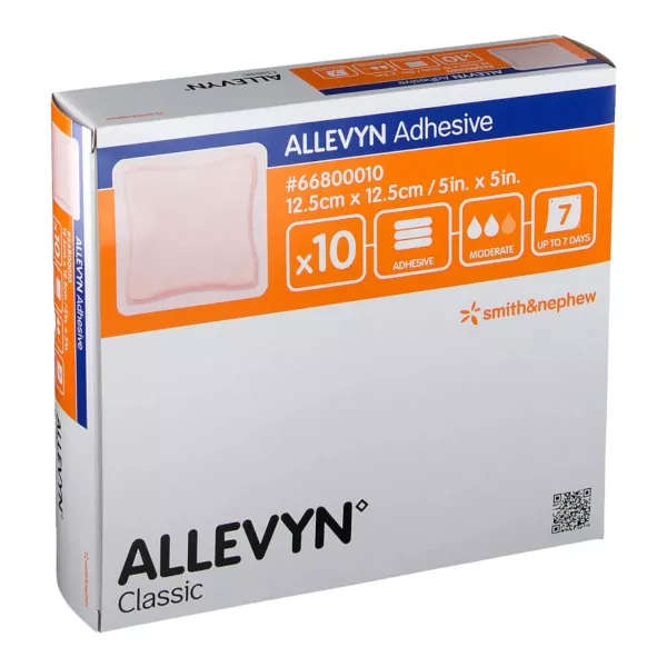 ALLEVYN ADHESIVE 12.5cm x 12.5cm