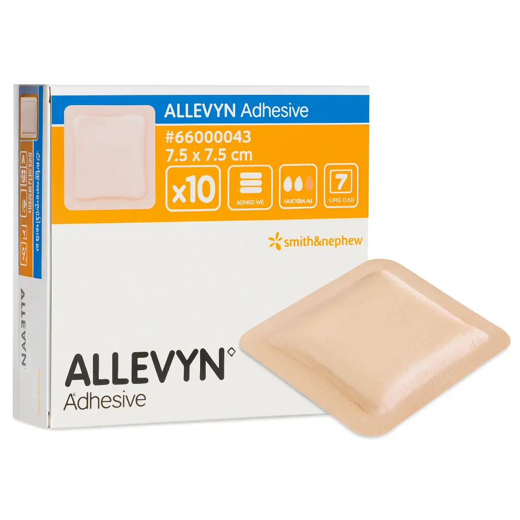 ALLEVYN ADHESIVE 7,5cm x 7,5cm