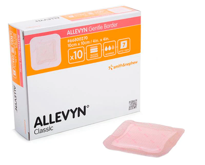 ALLEVYN GENTLE BORDER 10cm x 10cm