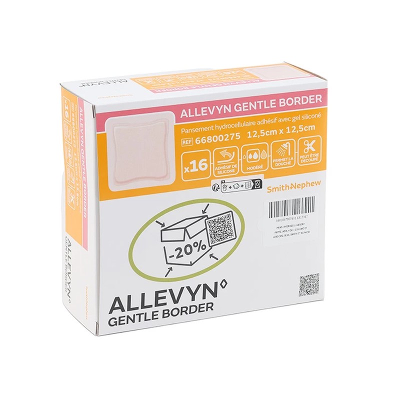 ALLEVYN GENTLE BORDER 12.5cm x 12.5cm