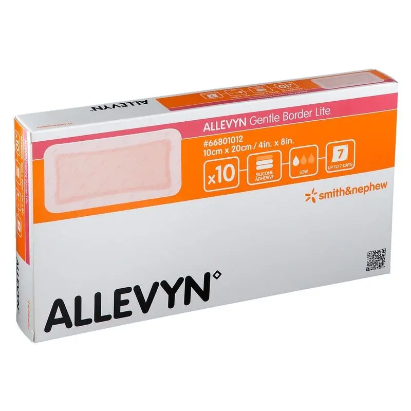 ALLEVYN GENTLE BORDER LITE 10cm x 20cm