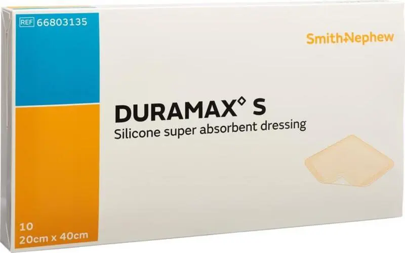 DURAMAX S Sterile Silicone SAD 20cm x 40cm 