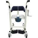 Fauteuil WC/douche et transfert réglable MOOVY