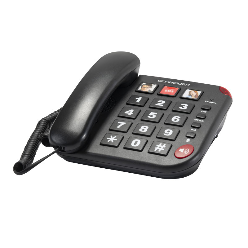 Téléphone à grosses touches SCHNEIDER