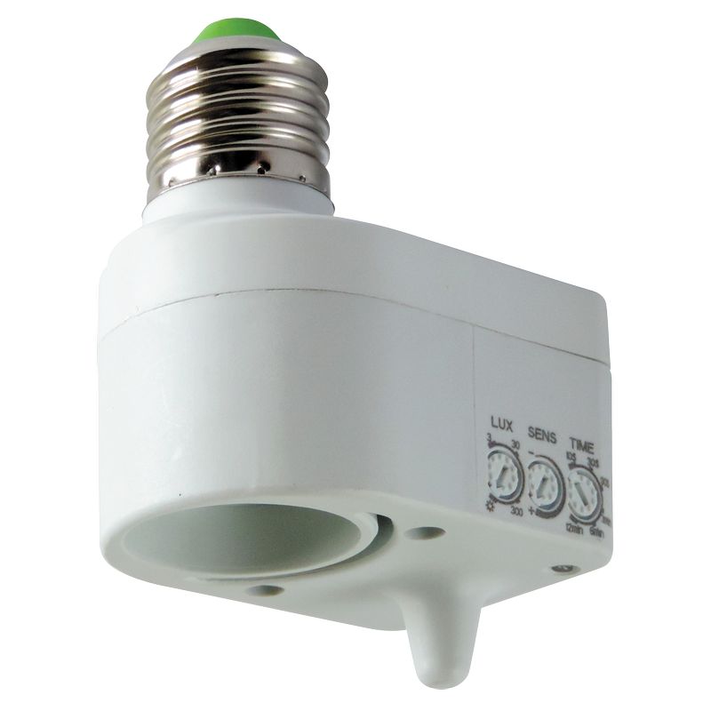 Microwave motion sensor socket