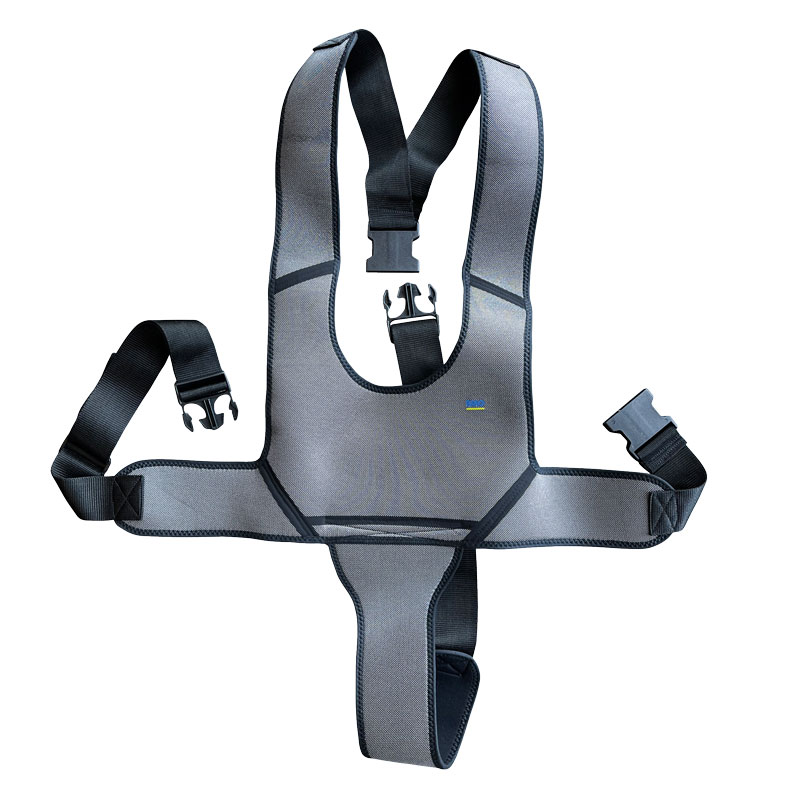 Breathable pelvic belt with straps