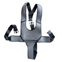 Breathable pelvic belt with straps