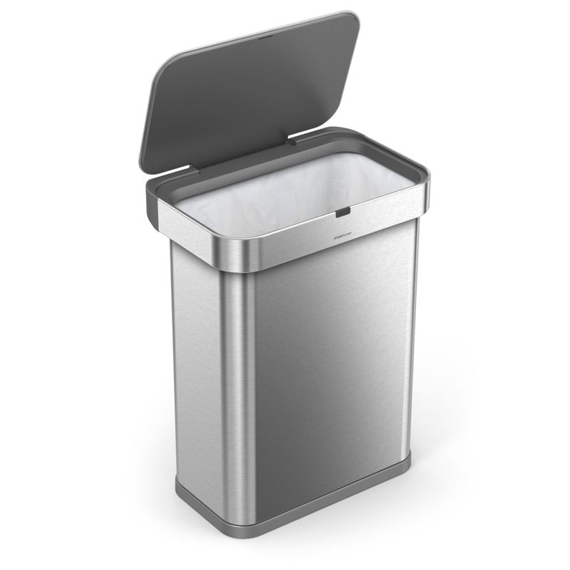 Stainless steel bin to vocal contôle