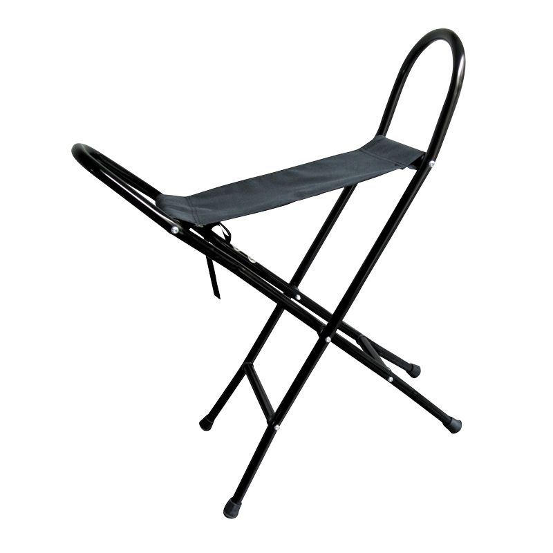Folding fabric seat