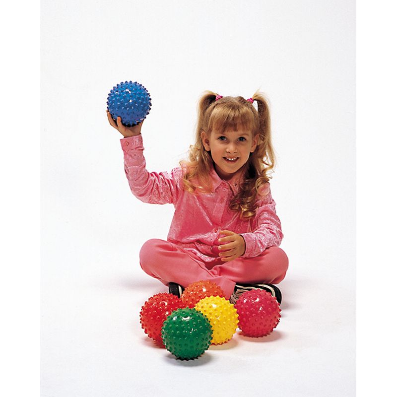 Lot de 6 balles à picots souples