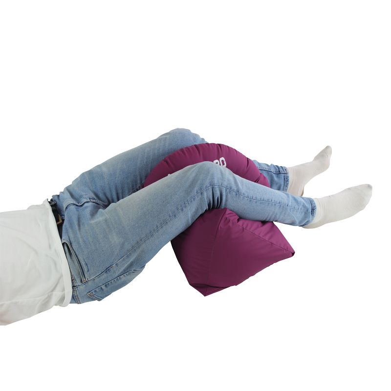 Coussin triangulaire + plot amovible gris ou aubergine - LPPR 6273420 : 173,79 €