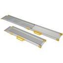 [825091] Paire de rampes télescopiques ERGO (Dimensions: 300 cm)