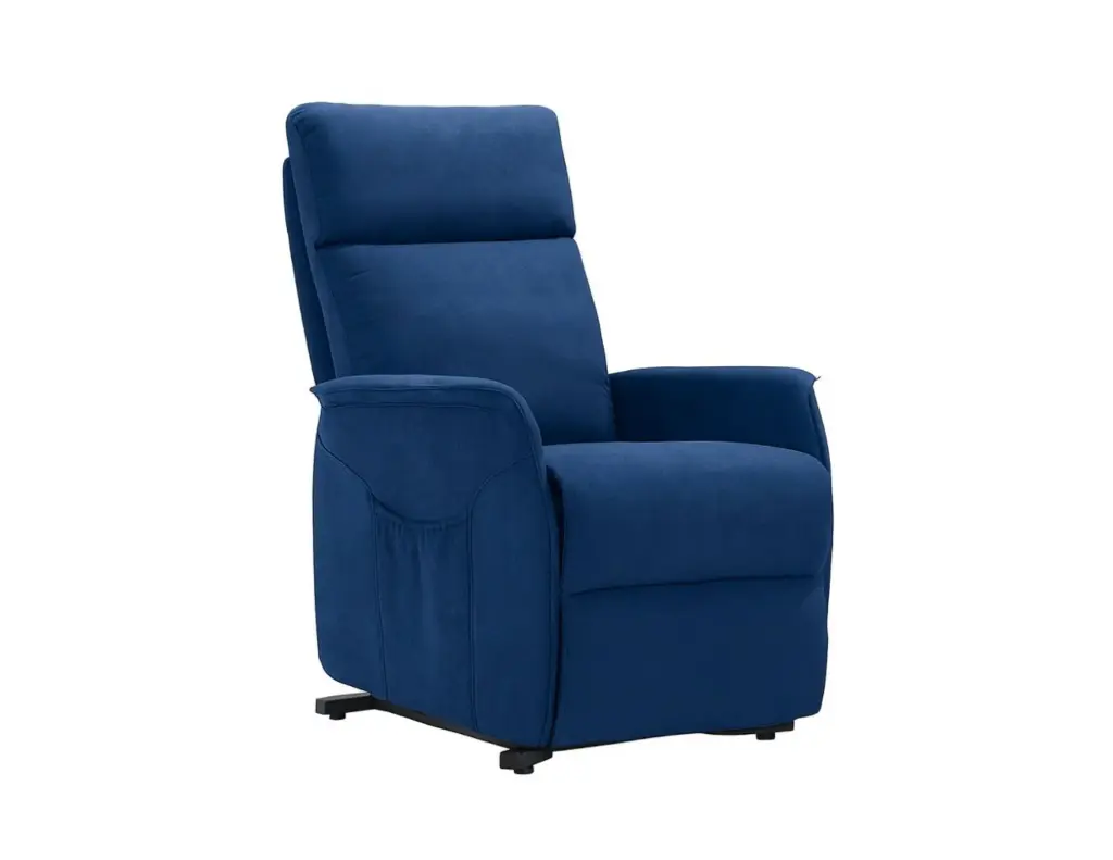 FAUTEUIL RELEVEUR THALIA-1 MOTEUR EASYCLEAN BLEU