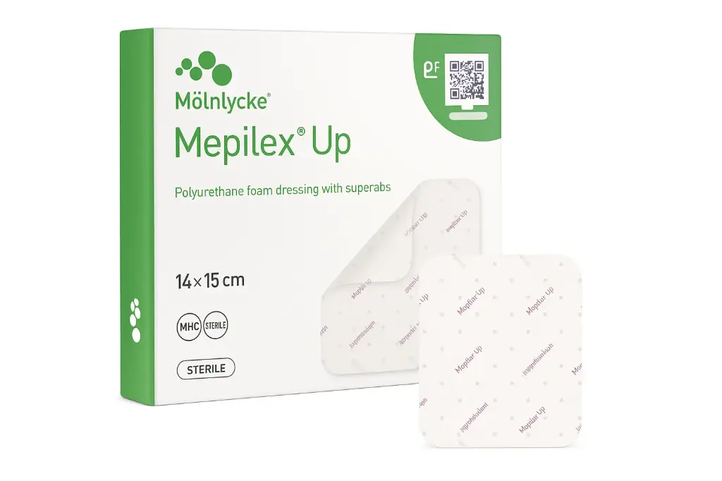 Mepilex Up 14 cm x 15 cm Bte de 10 pces
