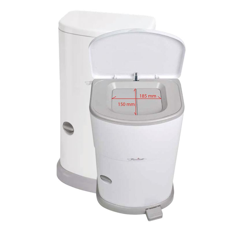 Poubelle anti-odeurs JANIBELL